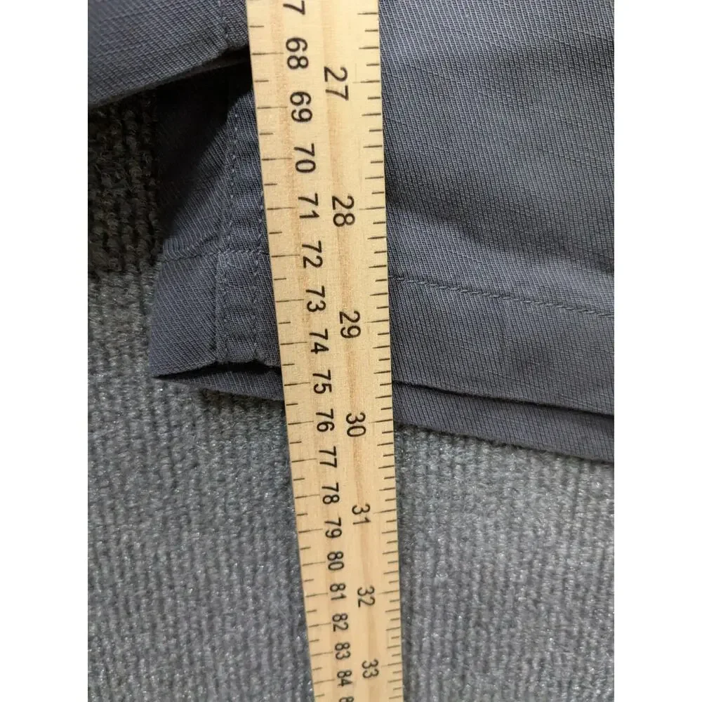 Abercrombie & Fitch Pants Mens XL Long Loose Straight Linen Beachy Resortwear